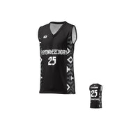 Basketball Jersey Aztec - Black